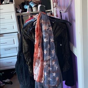 American flag scarf